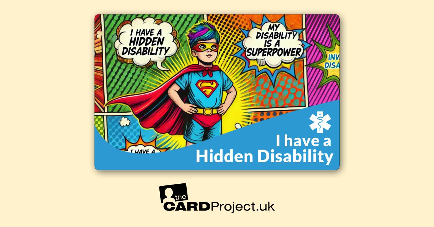 I Have a Hidden Disability Kids Design 2